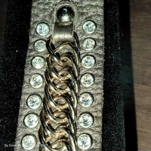 King Star Leather Chain Bracelet